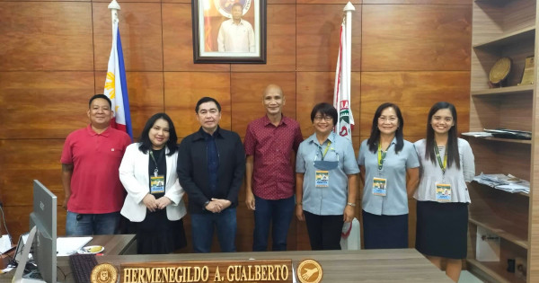 Courtesy Call to Mayor Hermenegildo A. Gualberto of City of San ...