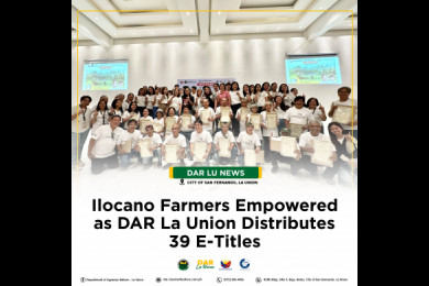 Ilokano farmers empowered as DARPO La Union distributes 39 eTitles