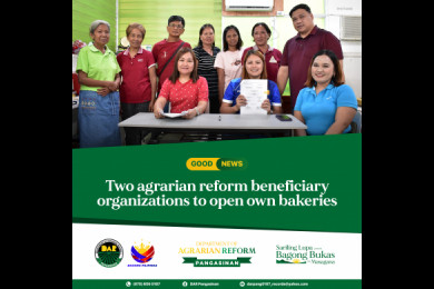 Two agrarian reform beneficiary organizations to open own bakeries