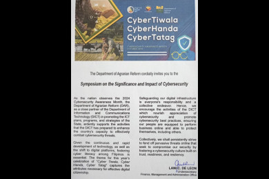 Statement of support for the 2024 Cybersecurity Awareness Month.