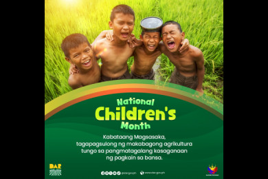 Pag-asa ng Bukid, Pag-asa ng Bayan: Kabataan, katuwang sa kaunlaran!