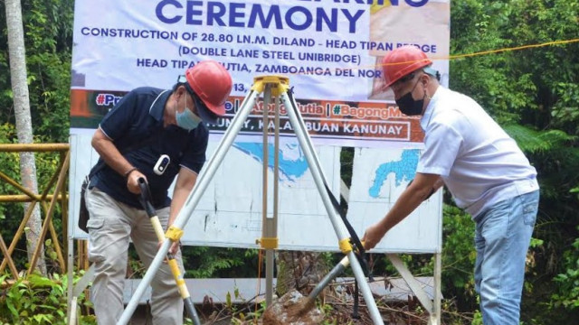 DAR launches construction of a bridge for Zambo del Norte farmers