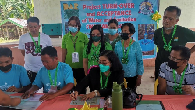 DAR provides safe water to North Cotabato residents