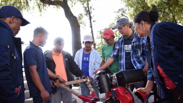 DAR-CAR turned over 320k Worth of Farm Machineries and Equipment to Agrarian Reform Beneficiaries Organization TAFARMCO