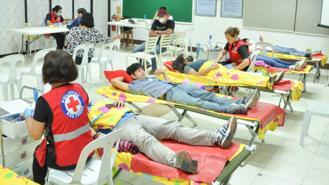 DAR, PRC collect 14 bags of blood in bloodletting