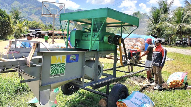 North Cotabato farmers receive P1.2-M post-harvest facilities