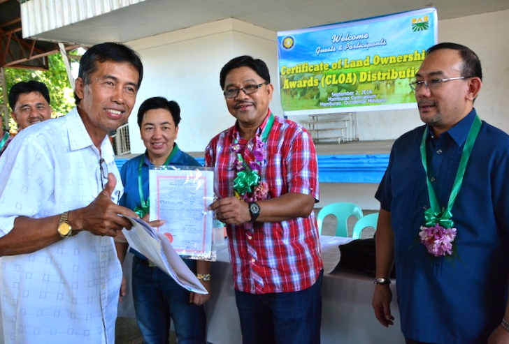 DAR empowers farmers in Occidental Mindoro | News | Department of ...