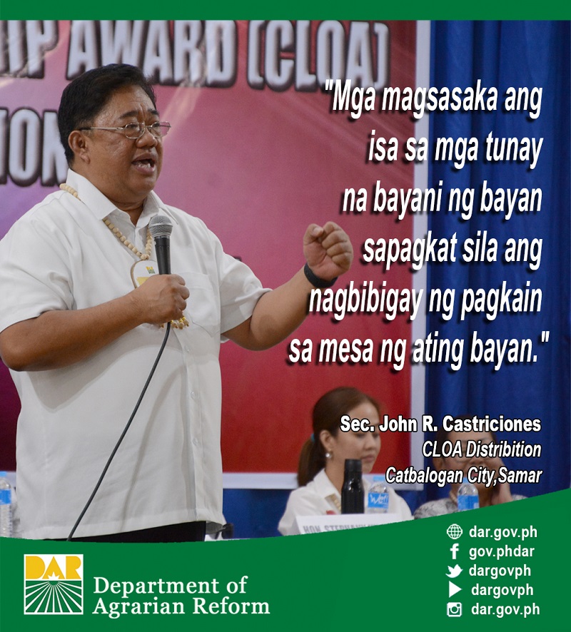 Salamat po mga lodi, mabuhay kayo! | Cards | Department of Agrarian Reform