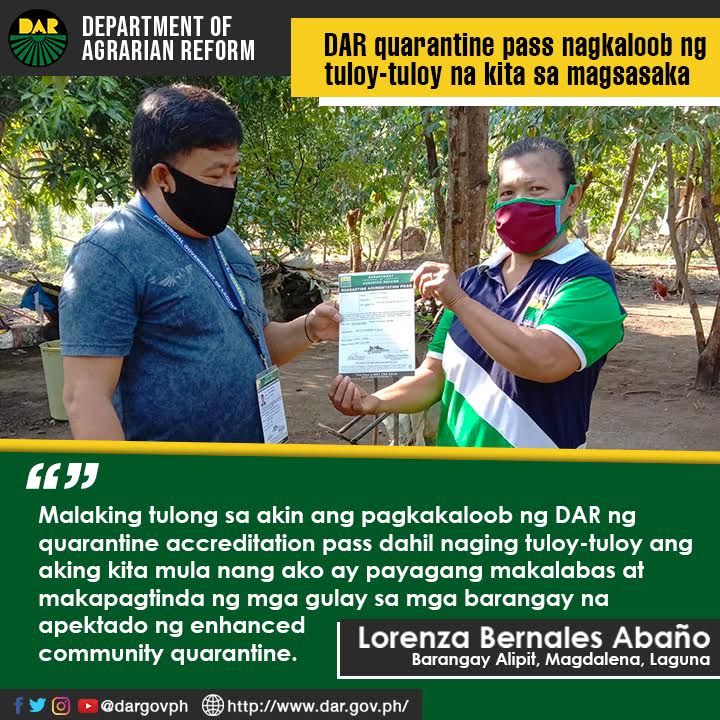 Si Lorenza Bernales Abaño Ay Isang Agrarian Reform Beneficiary At 