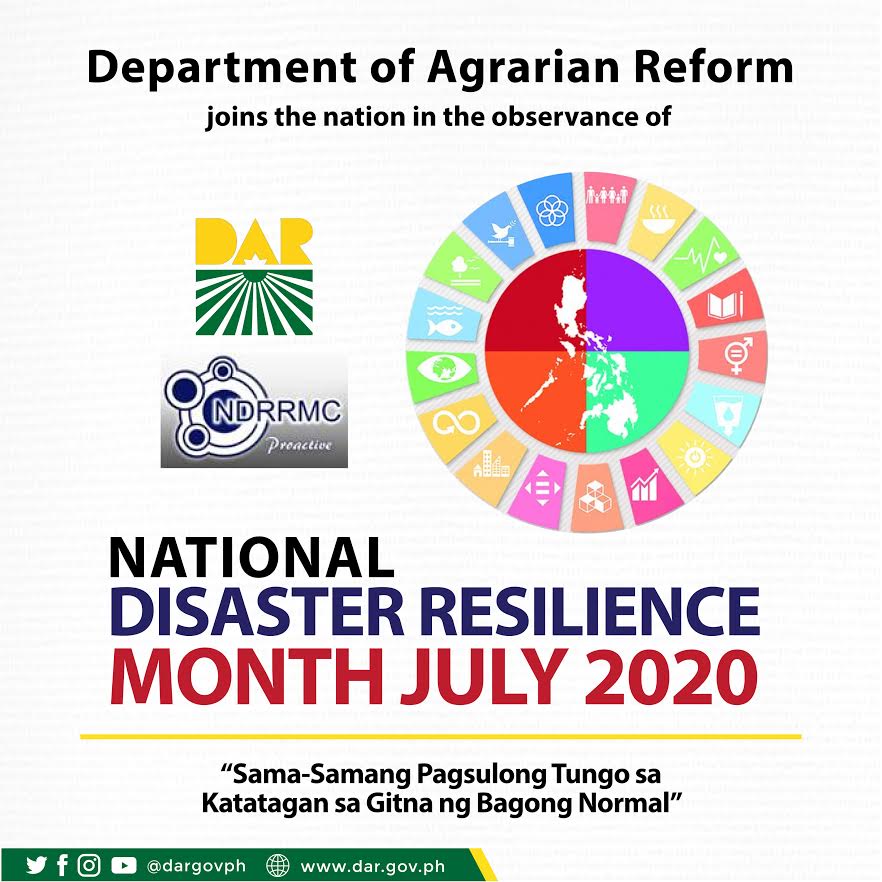 Nakikiisa Ang Dar Sa National Disaster Risk Reduction And Management Council Sa Paggunita Sa 1484